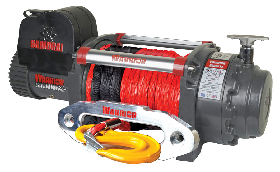 Warrior Winches Samurai 20000 Electric Winch Synthetic